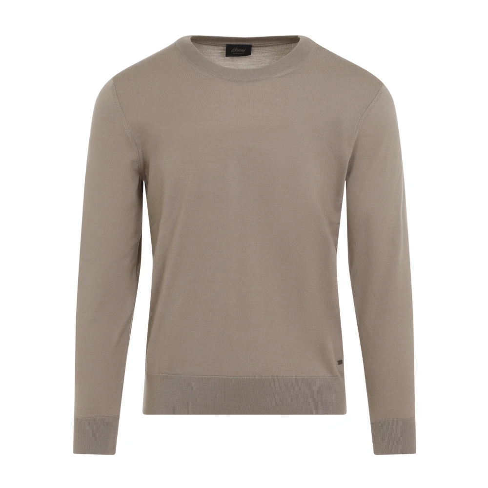 Brioni Beige Pullover Sweater Beige Heren