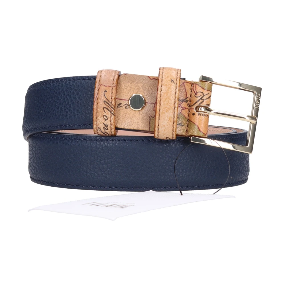 Alviero Martini 1a Classe Riemen Blauw Blue Dames