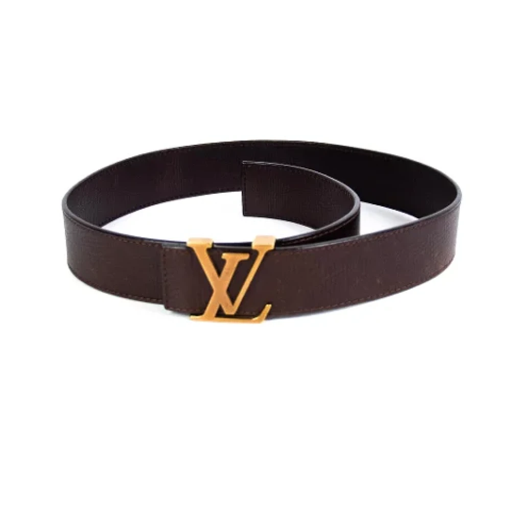 Louis Vuitton Vintage Pre-owned Leather belts Brown Dames