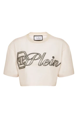 Cropped T-Shirt Crystal Signature