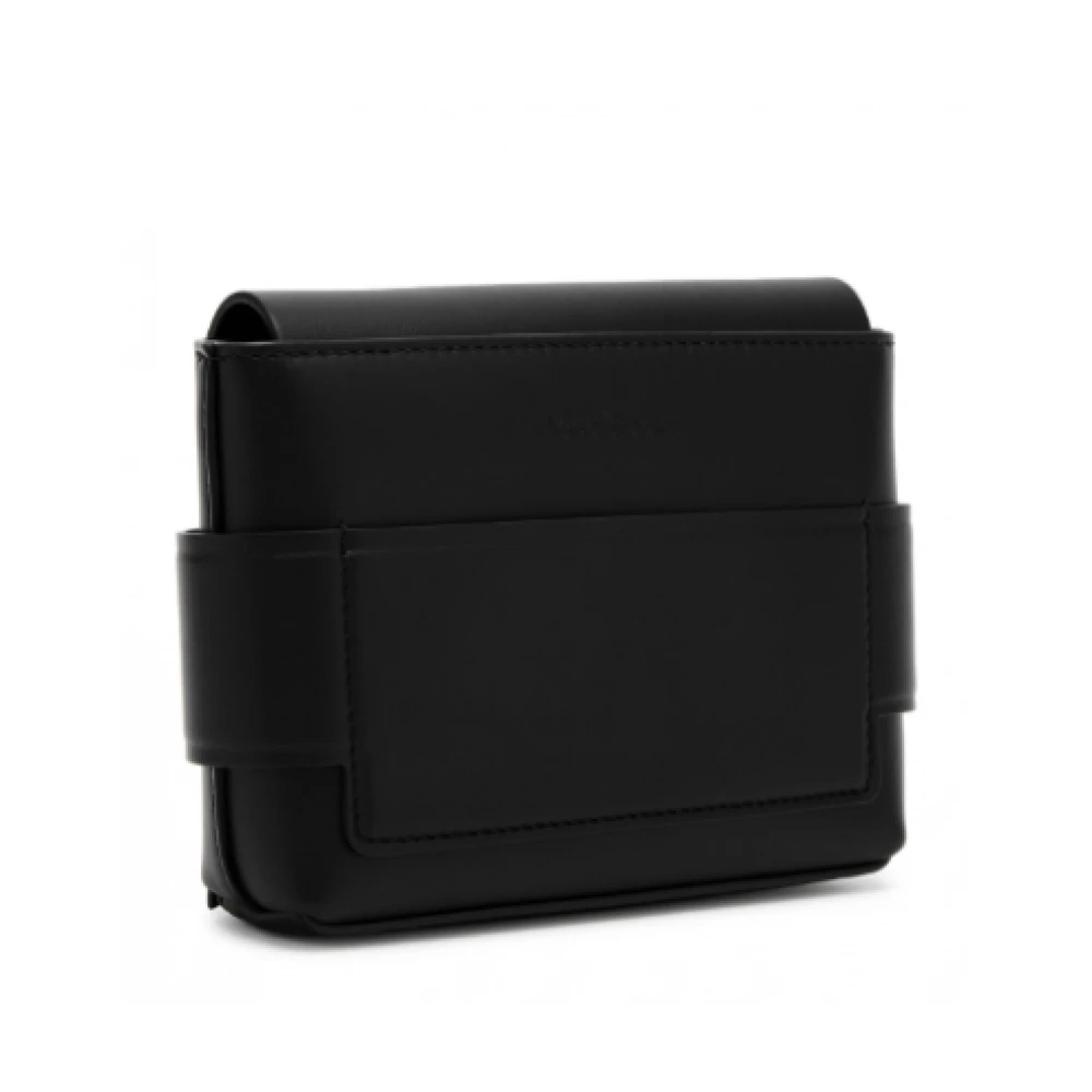 Acne Studios Zwarte Schoudertas Mini Musubi Black Dames