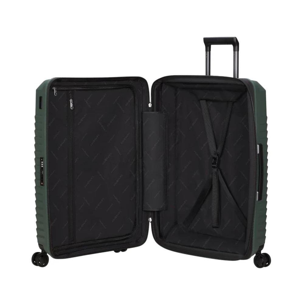 Samsonite Uitbreidbare Intuo Trolley Lichtgewicht en Krasbestendig Green Unisex