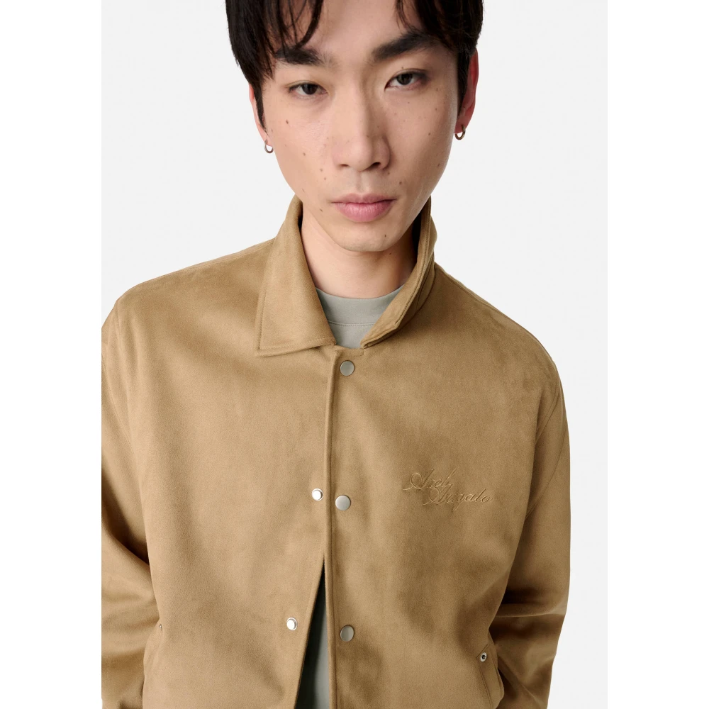 Axel Arigato Archetype Varsity Jacket Brown Heren