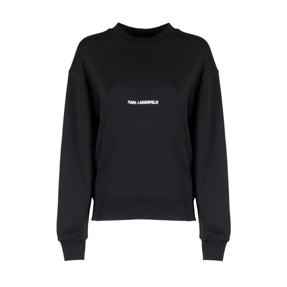 Karl Lagerfeld Tröja Hoodies Black, Dam