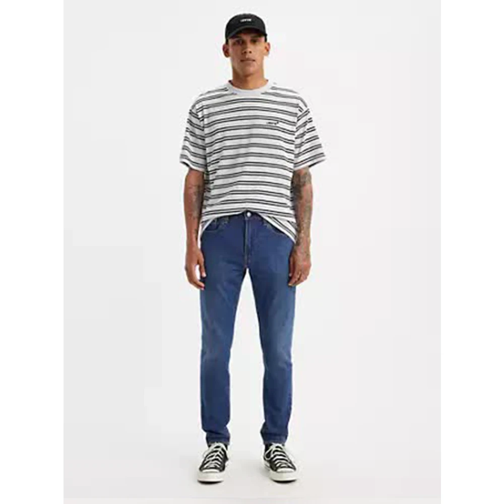 Levi's Slim Taper Bands Back Jeans Blue Heren