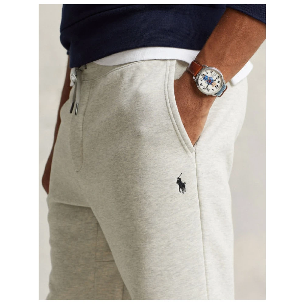 Polo Ralph Lauren Joggingbroek met elastische tailleband Gray Heren