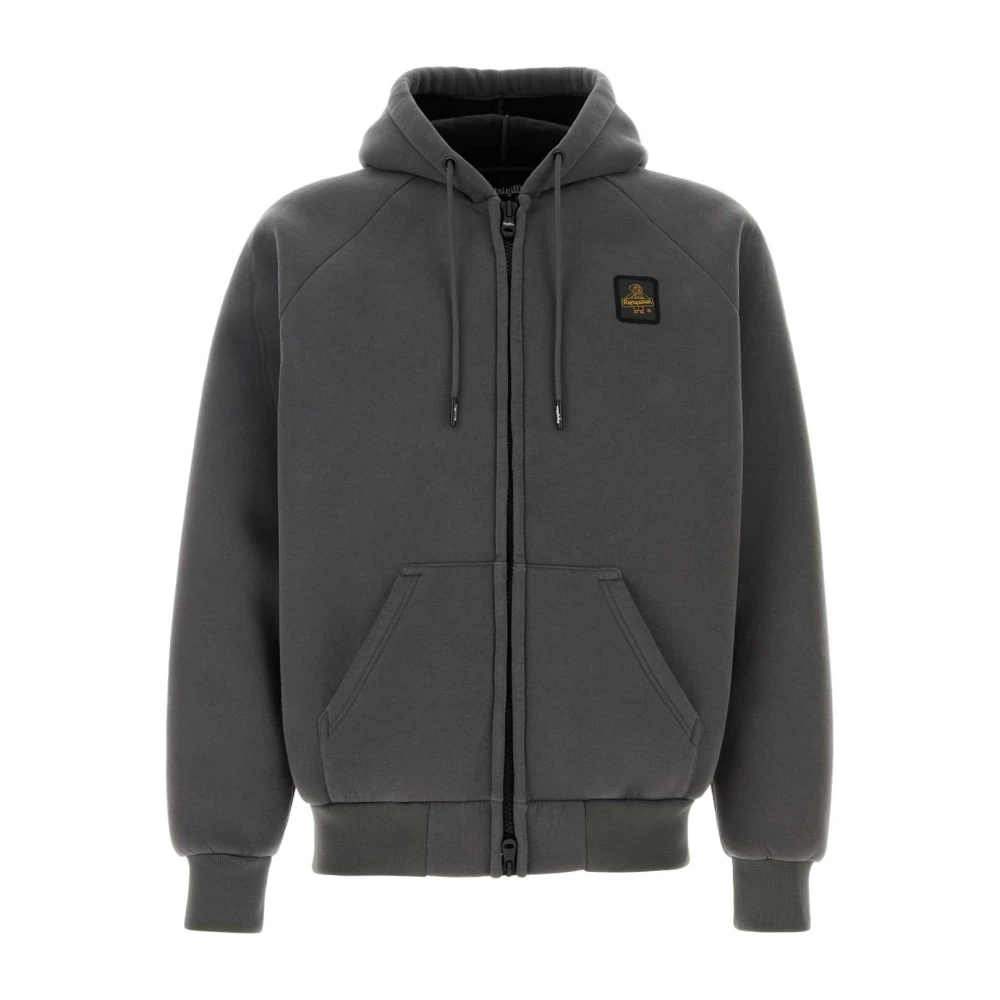 RefrigiWear Houtskool Blend Frankie Sweatshirt Gray Heren