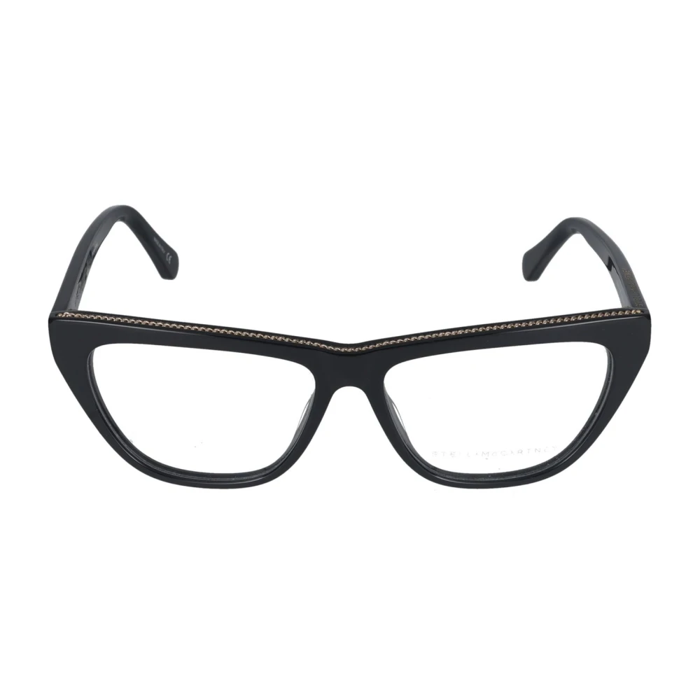 Stella Mccartney Black Glasses, Female, 55 Mm, Cat-Eye Eyeglasses