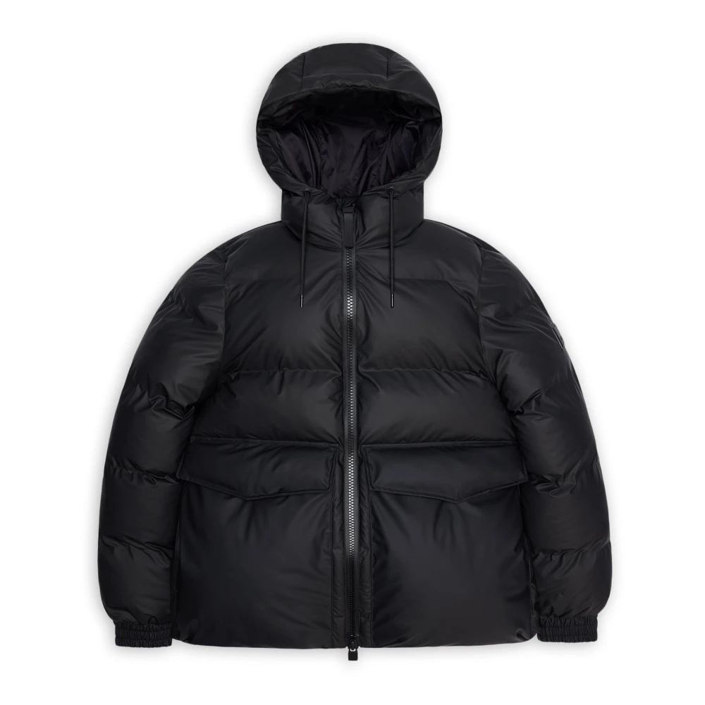 Rains Donna Nero Giacche, S, New,