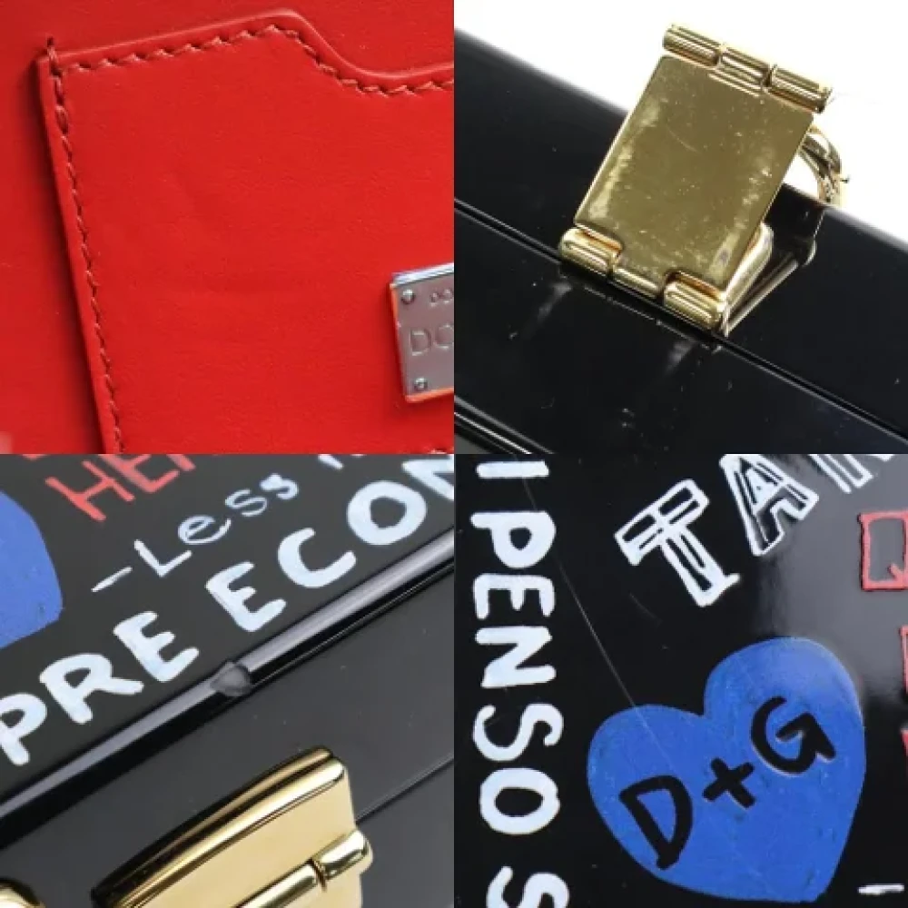 Dolce & Gabbana Pre-owned Leather shoulder-bags Multicolor Dames