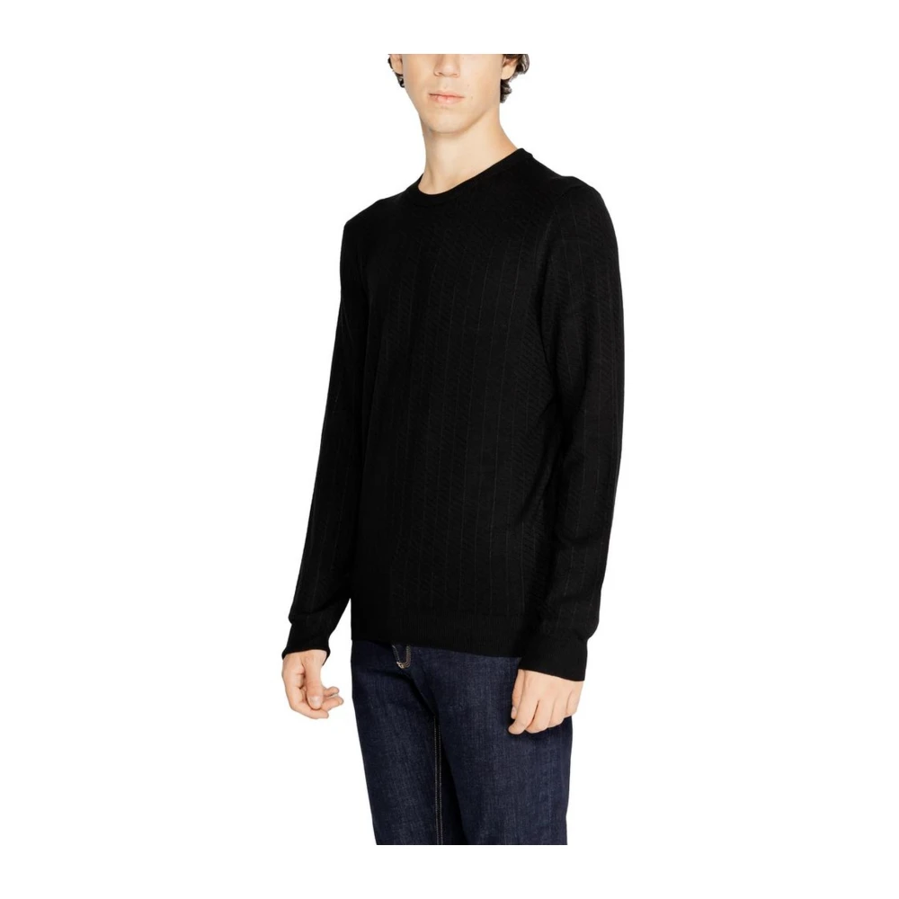 Antony Morato Sweater van elastaanmix voor heren Black Heren