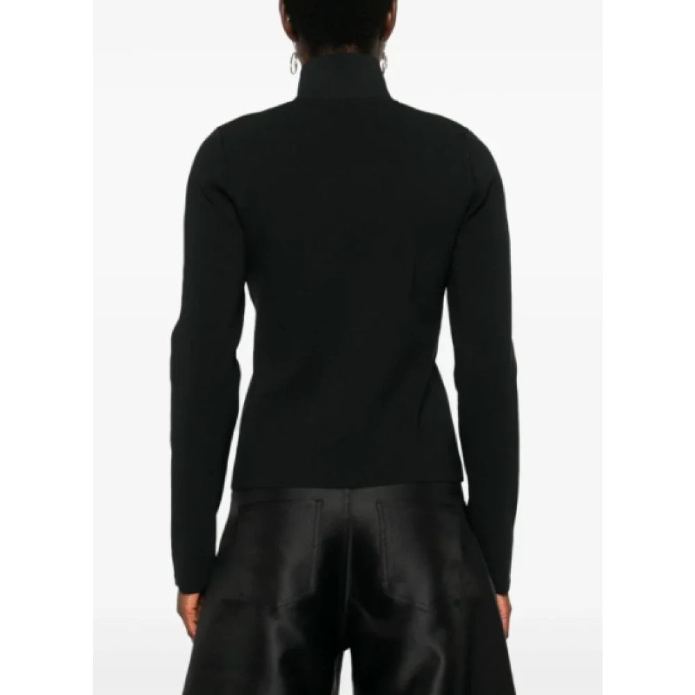 JW Anderson Zwart Zip-Up Vest Black Dames