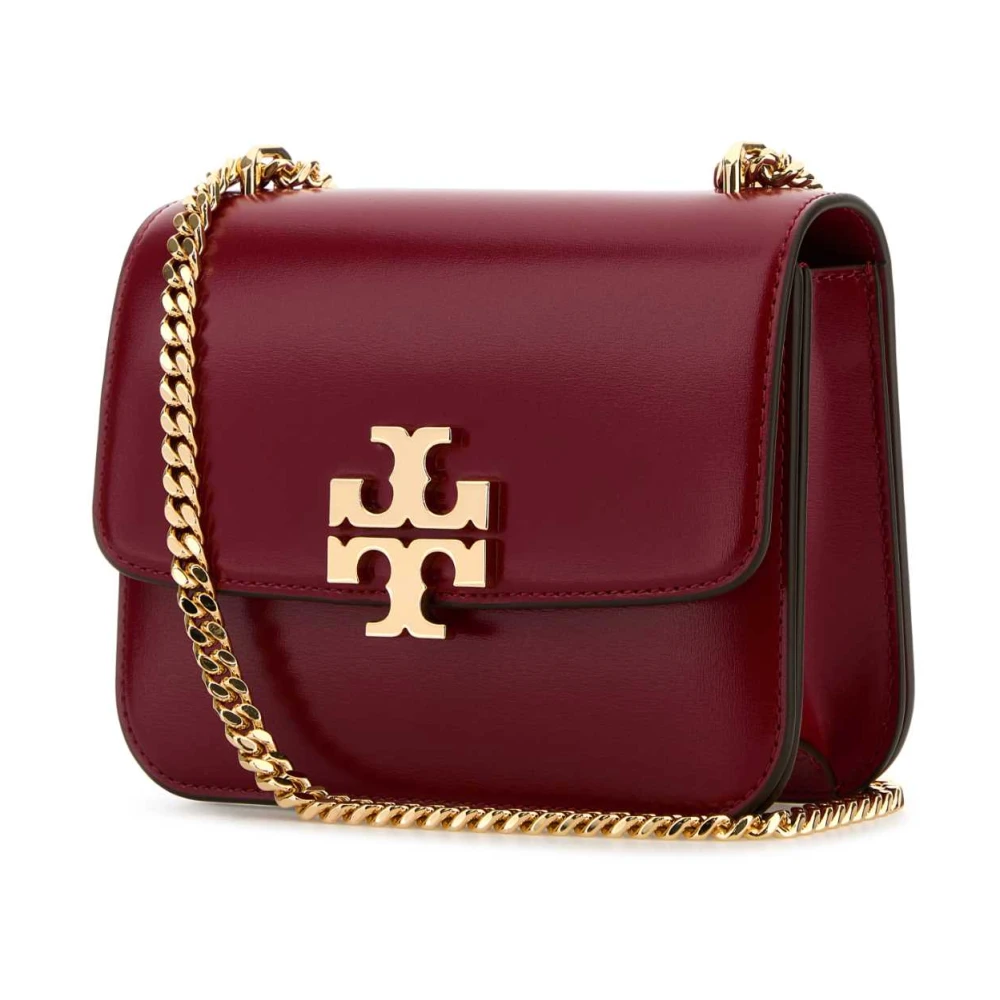 TORY BURCH Eleanor Rode Leren Schoudertas Red Dames