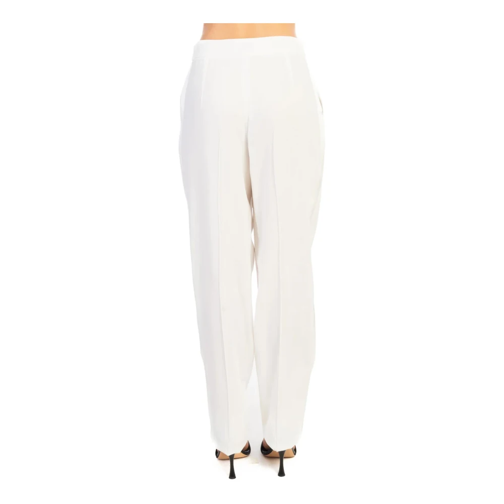 Emporio Armani Trousers White Dames