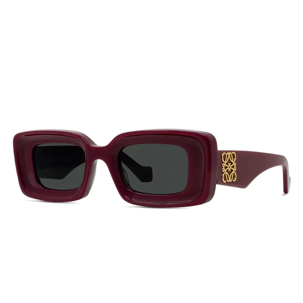 Loewe Red Chunky Anagram Sunglasses - Female - Sunglasses - 46 Mm - Accessories