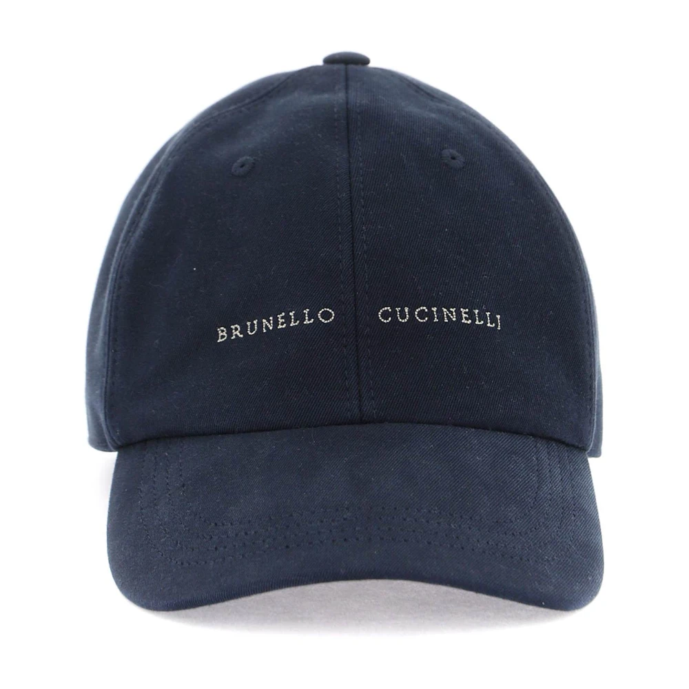 BRUNELLO CUCINELLI Caps Blue Heren
