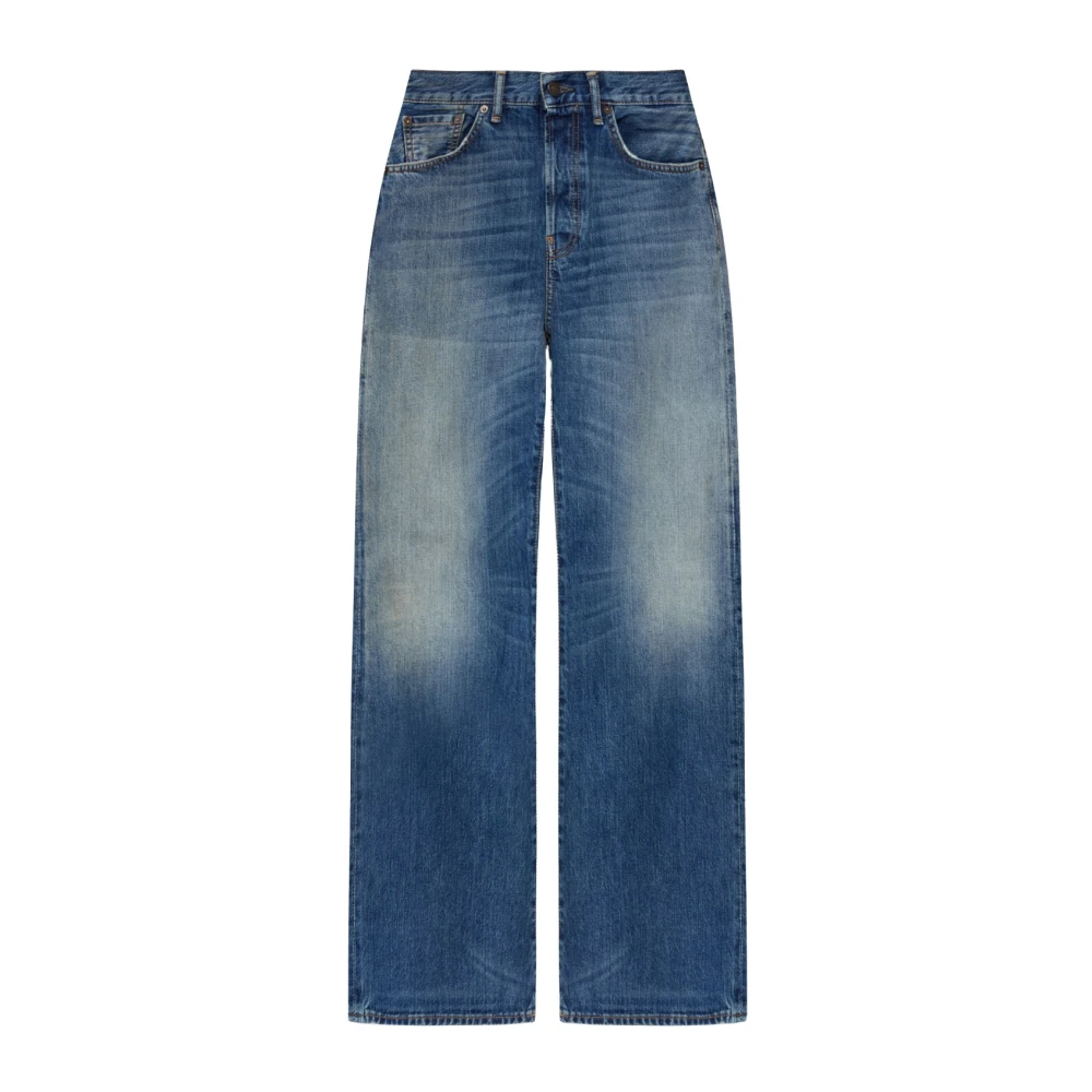 Acne Studios Regular Fit 2021F Jeans - Woman Jeans Blue 27 - Immagine 3