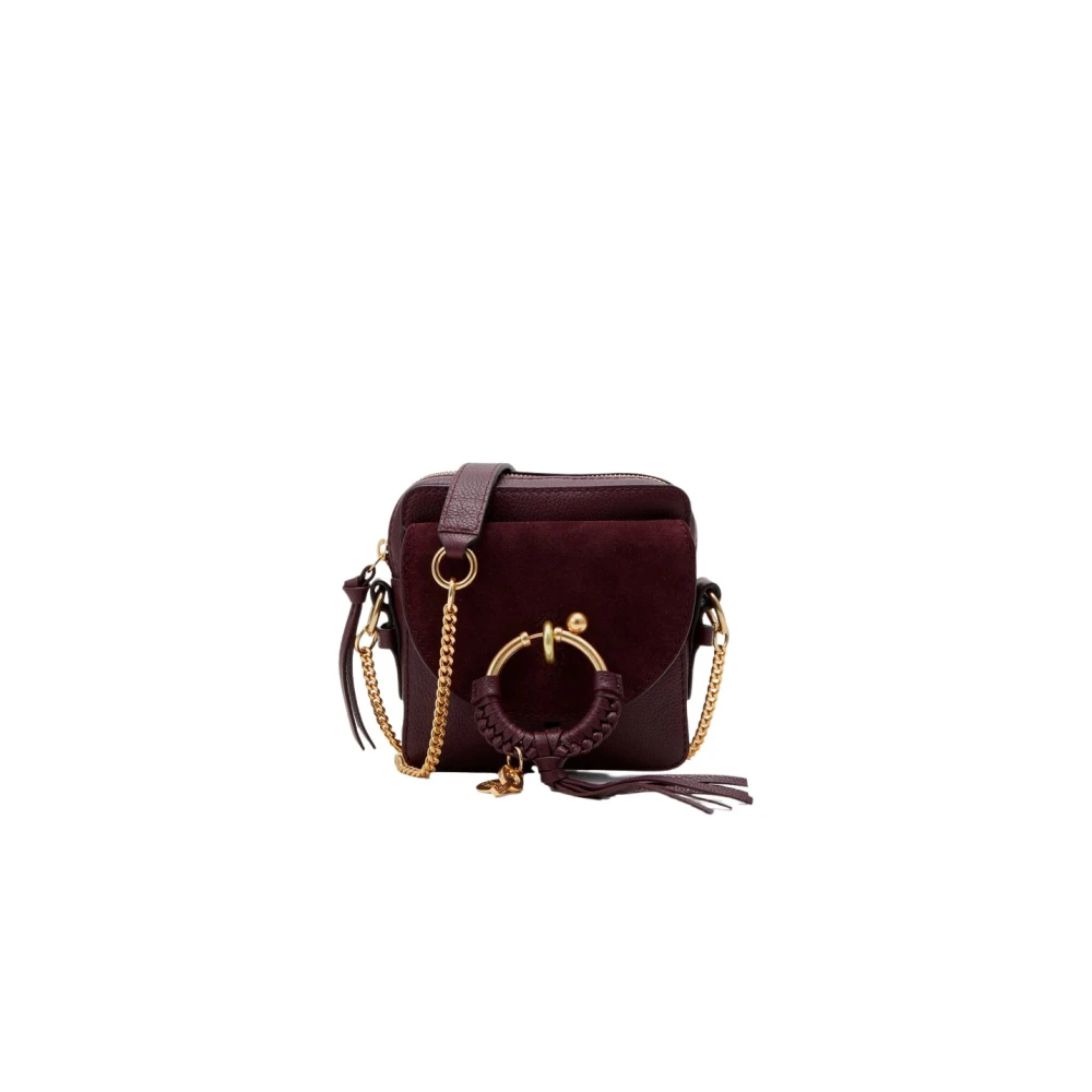 See by Chloé Joan Läder Crossbody-väska Brown, Dam