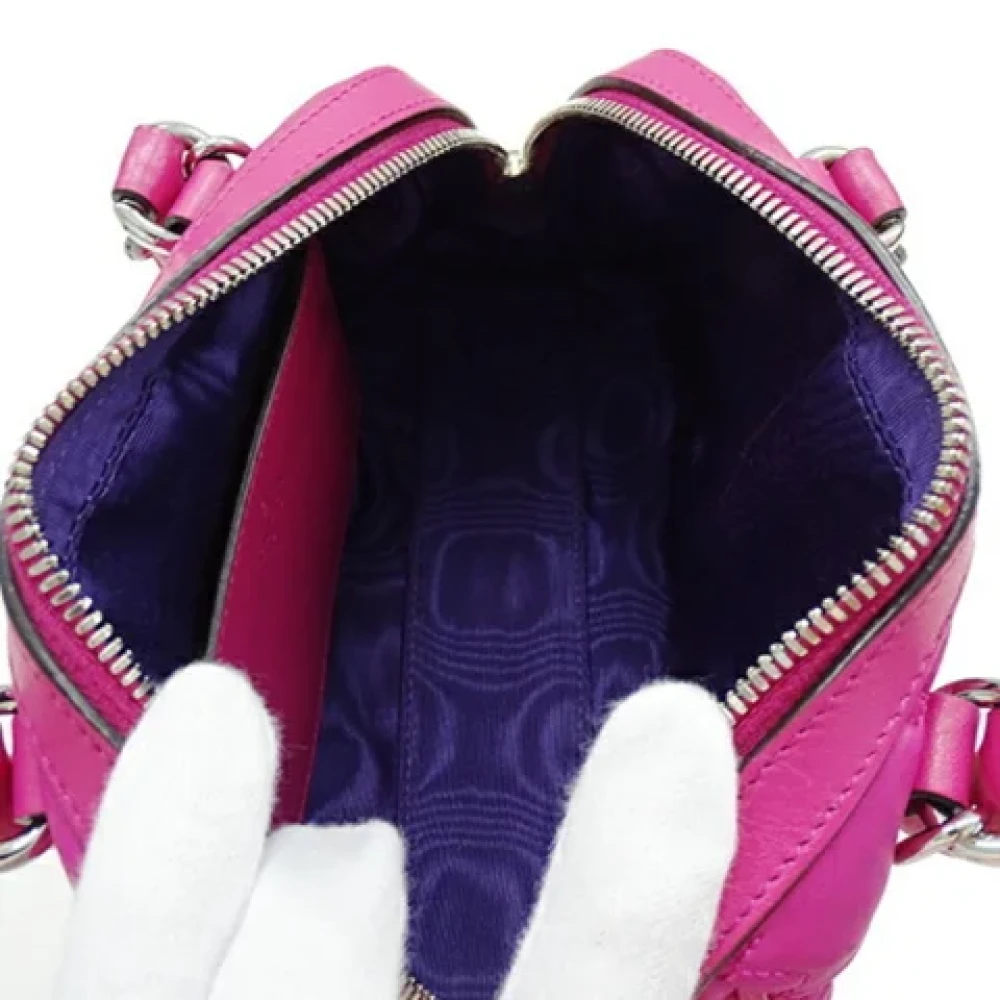 Gucci Vintage Pre-owned Leather shoulder-bags Pink Dames