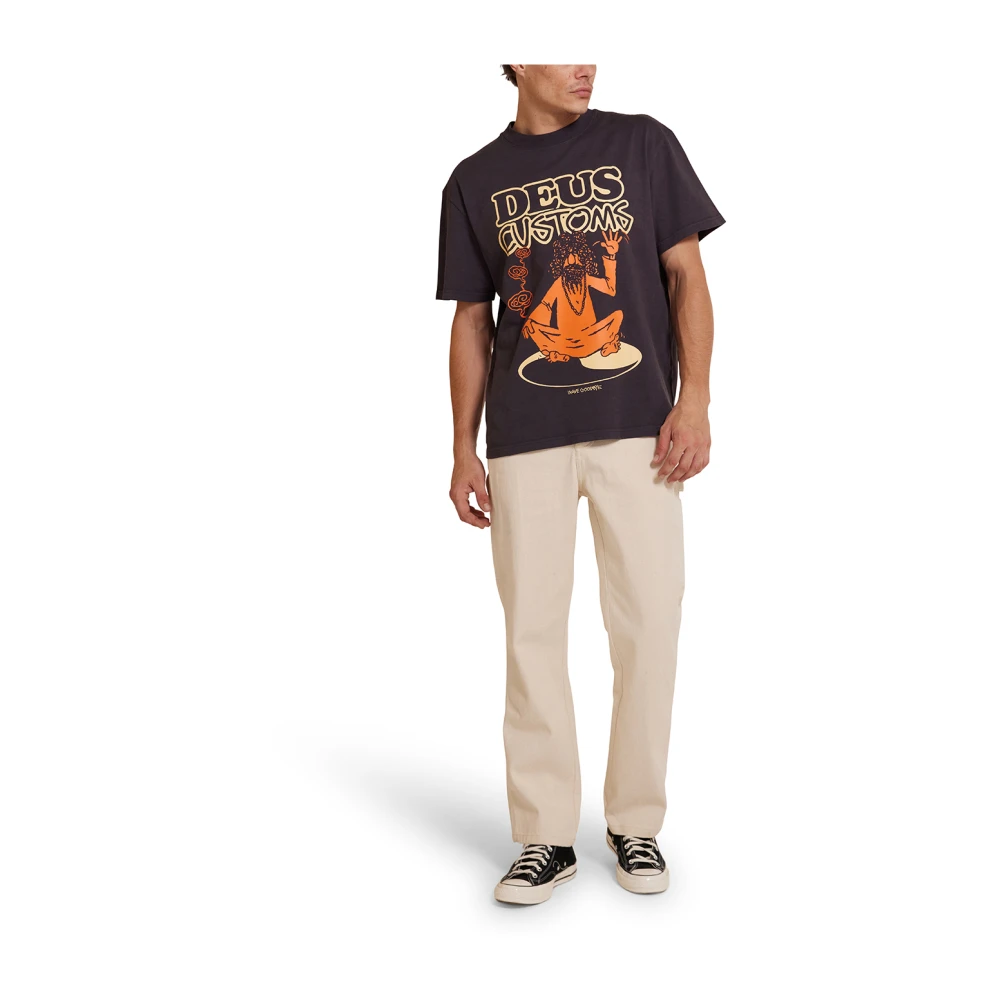 Deus Ex Machina Emphatic Wave Tee Gray Heren