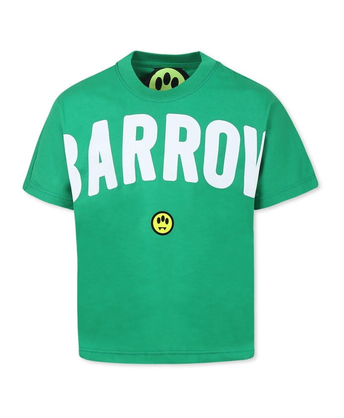 t-shirt-en-coton-vert-avec-smiley