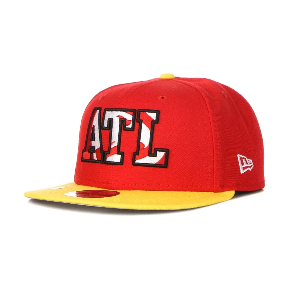 New era Atlanta Hawks NBA Draft Cap Orange Unisex