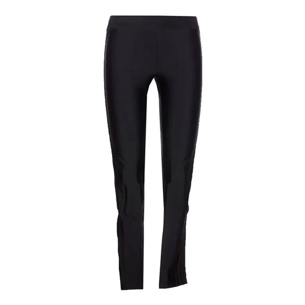 Versace Jeans Couture Stijlvolle Broeken voor Modeliefhebbers Black Dames