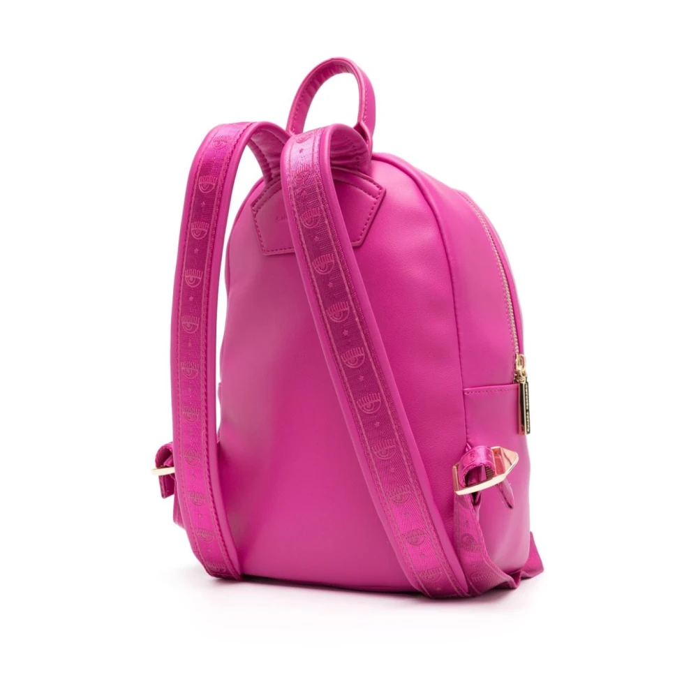 Chiara Ferragni Collection Fuchsia Bucket Bag Rugzak voor Vrouwen Pink Dames