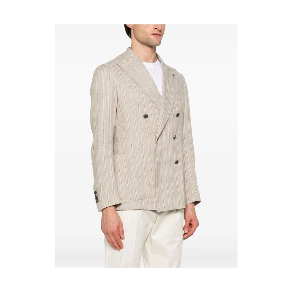 Tagliatore Jas Beige Heren