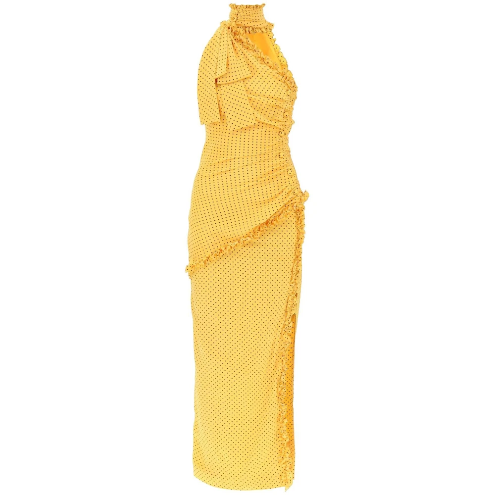 Alessandra Rich Dresses Yellow Dames