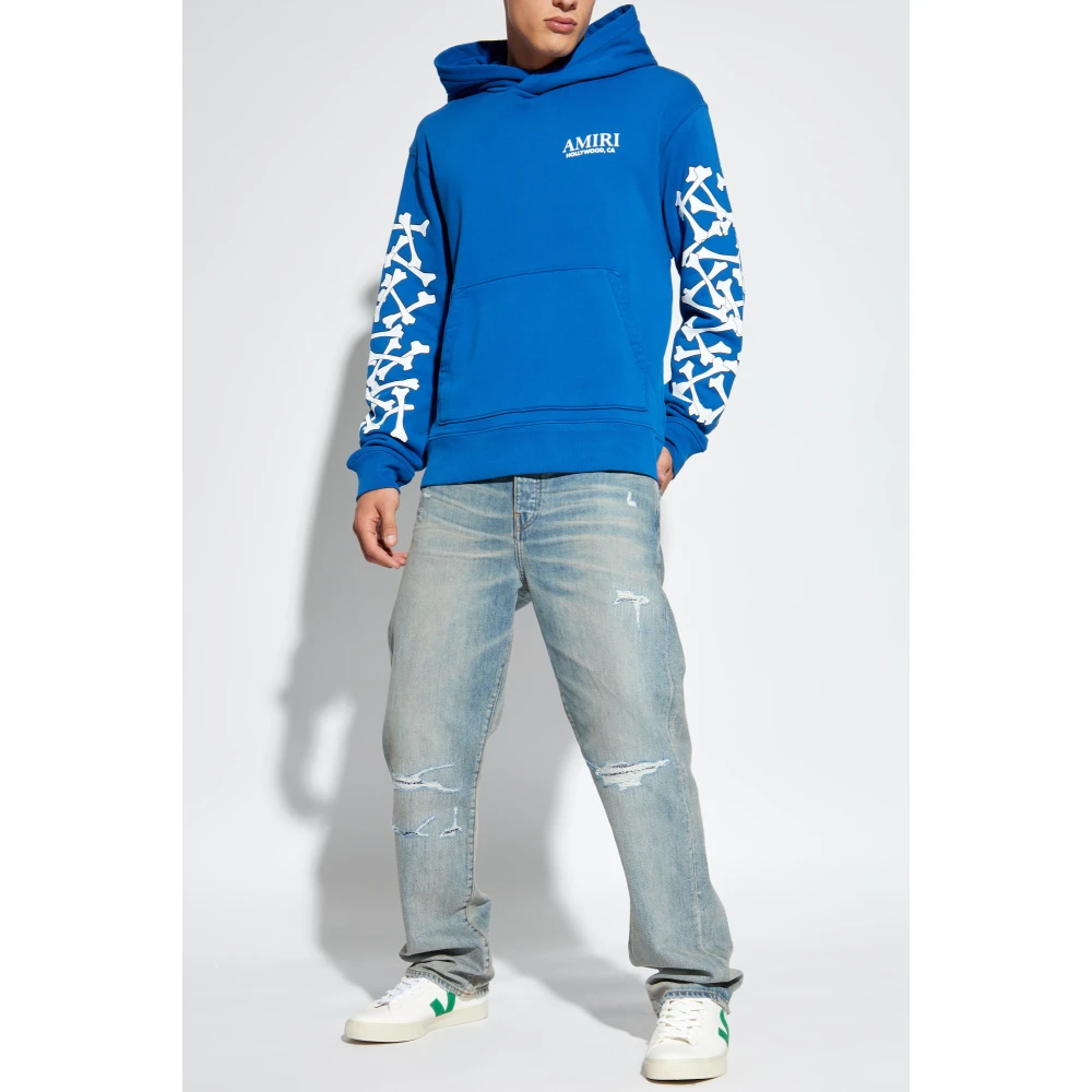 Amiri Straight-Leg Jeans Blue Heren
