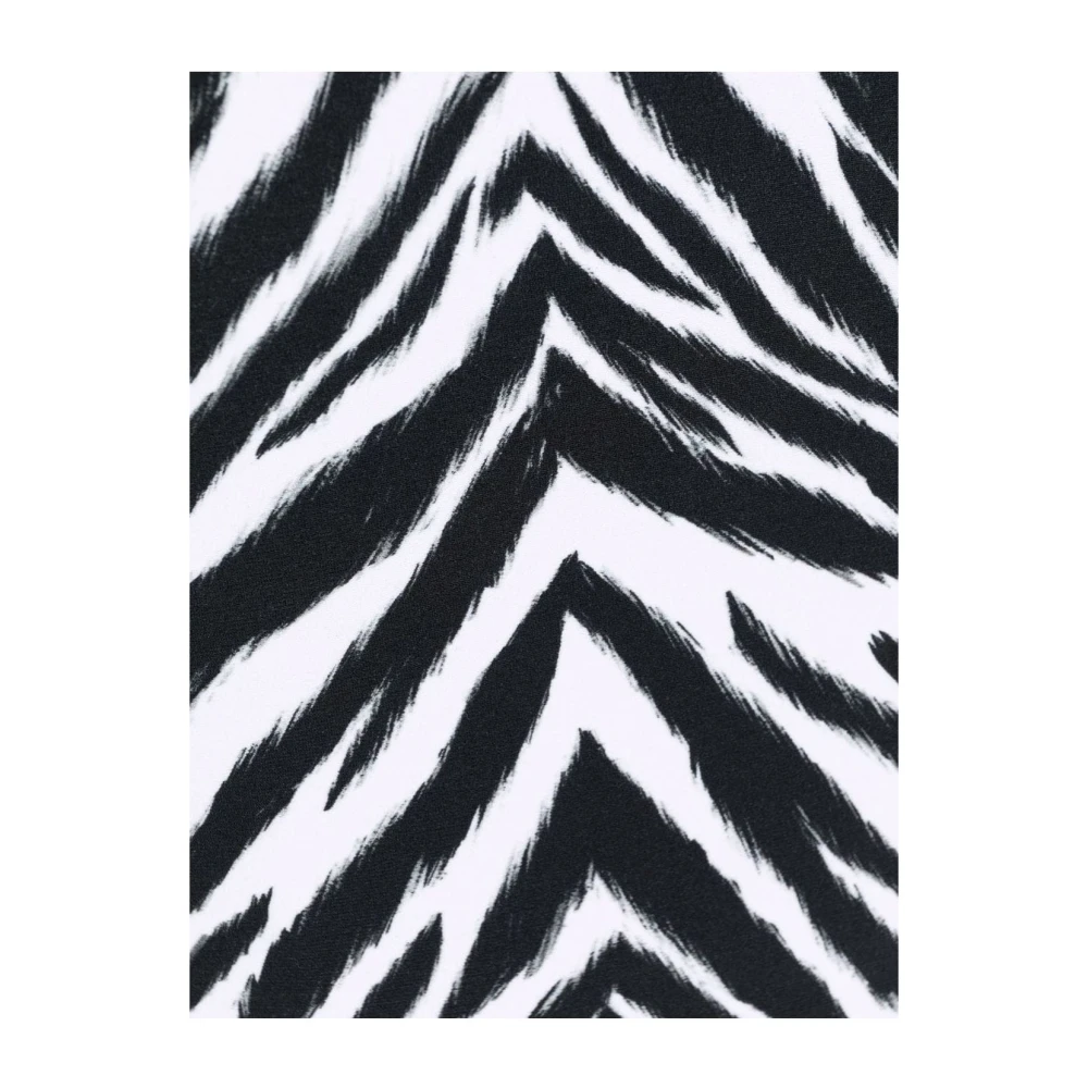 Reina Olga Zebra Print High-Rise Leg Swimsuit Multicolor Dames