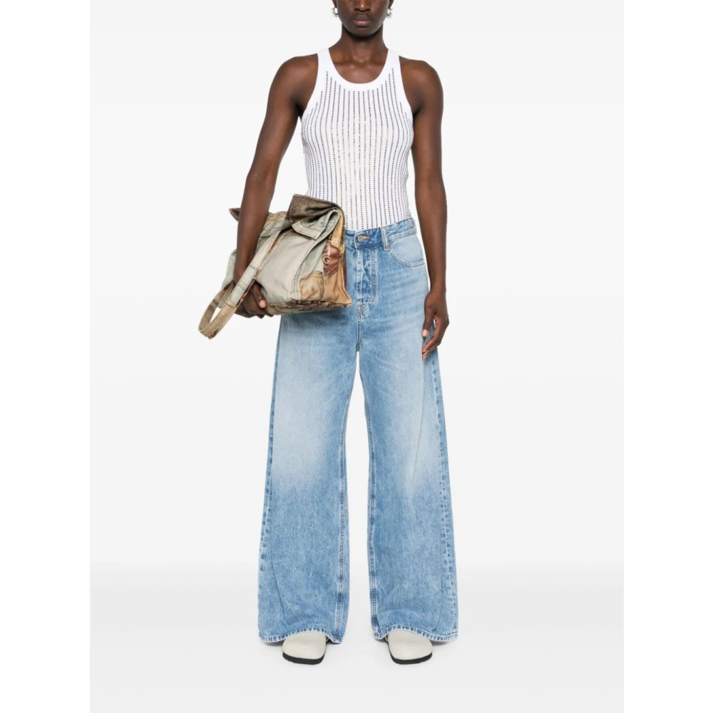 Diesel Blauwe Jeans voor Vrouwen Blue Dames