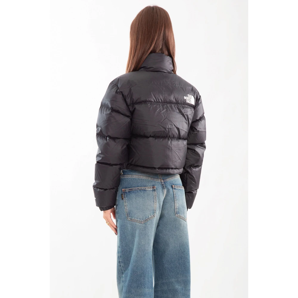 The North Face Geknipte donsjas in Kx71 Black Dames