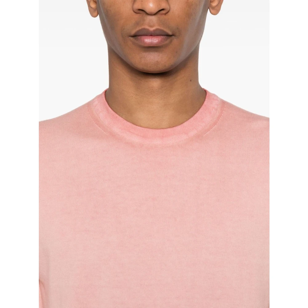 Altea Klassiek Rosa T-shirt voor mannen Pink Heren