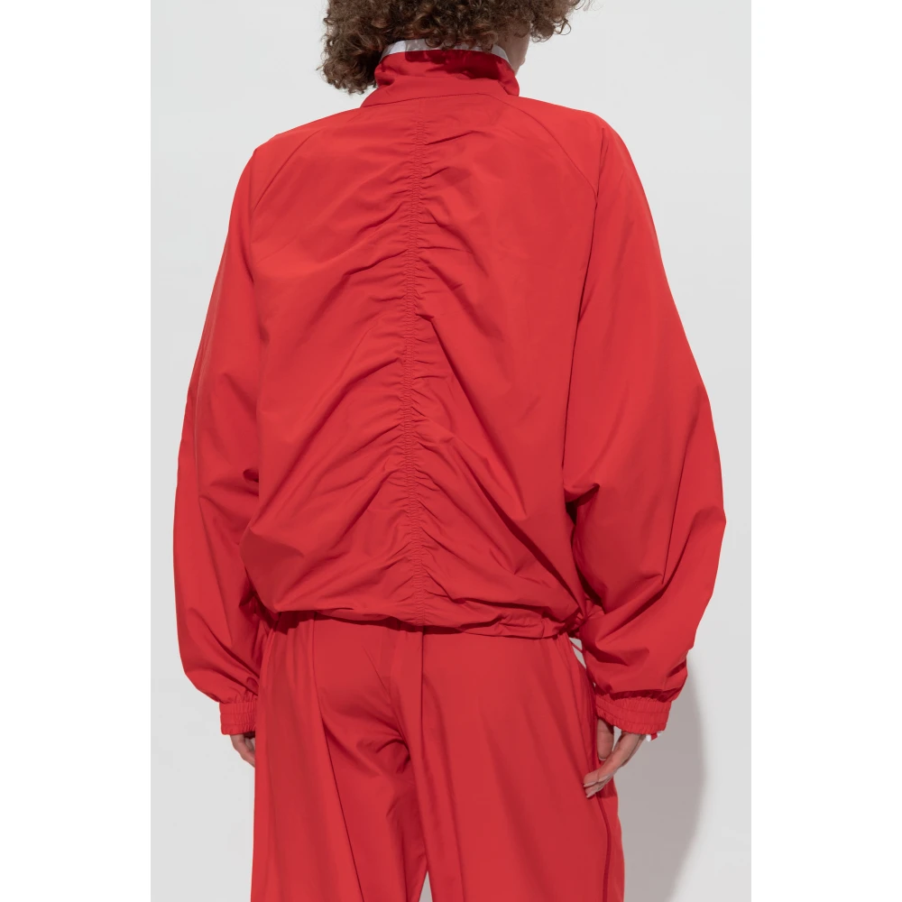 adidas Originals Lichtgewicht Jack met Logo Red Dames