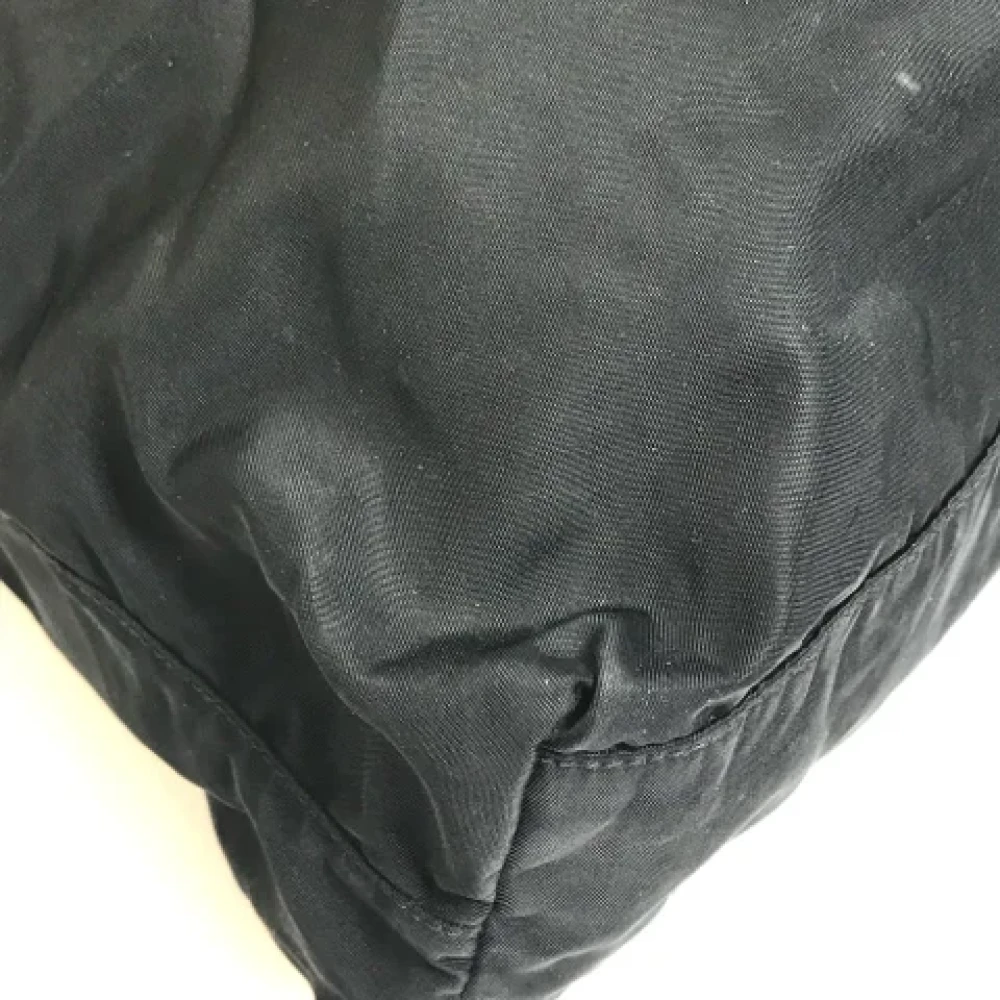 Prada Vintage Pre-owned Fabric prada-bags Black Dames