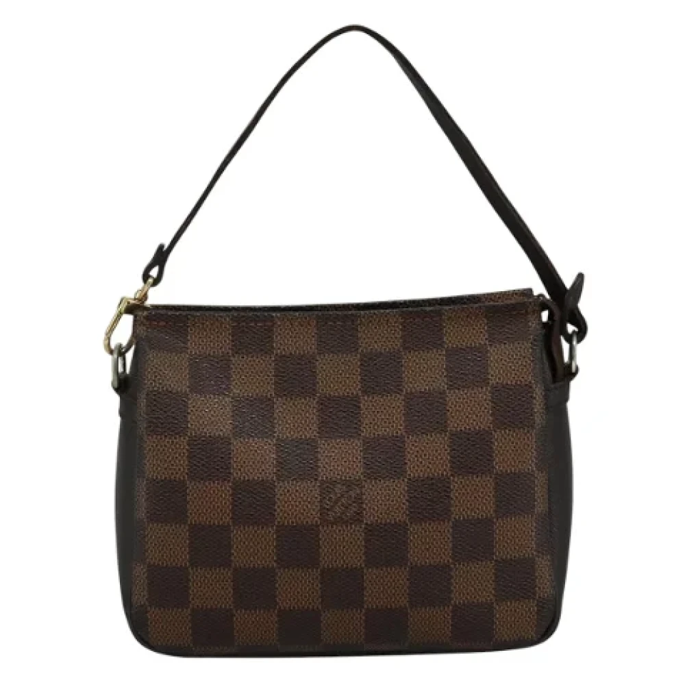 Louis Vuitton Vintage Pre-owned Canvas pouches Brown Dames