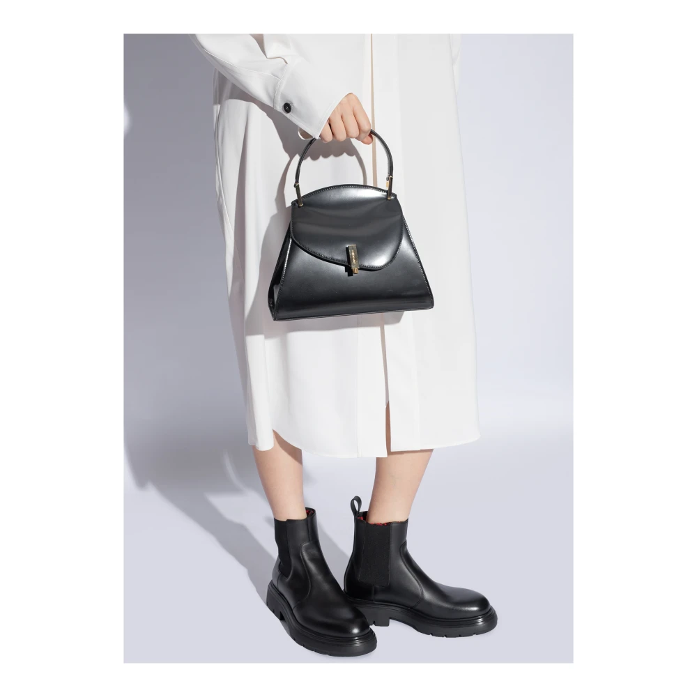 Salvatore Ferragamo Leren tas Black Dames