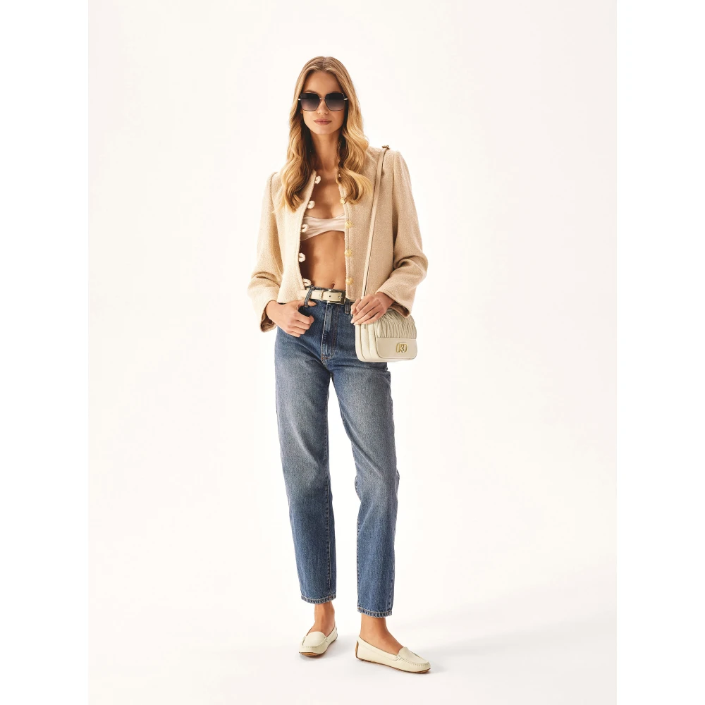 Kazar Beige handtas met opvallend monogram Beige Dames