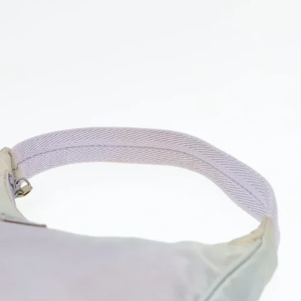 Prada Vintage Pre-owned Nylon handbags Purple Dames