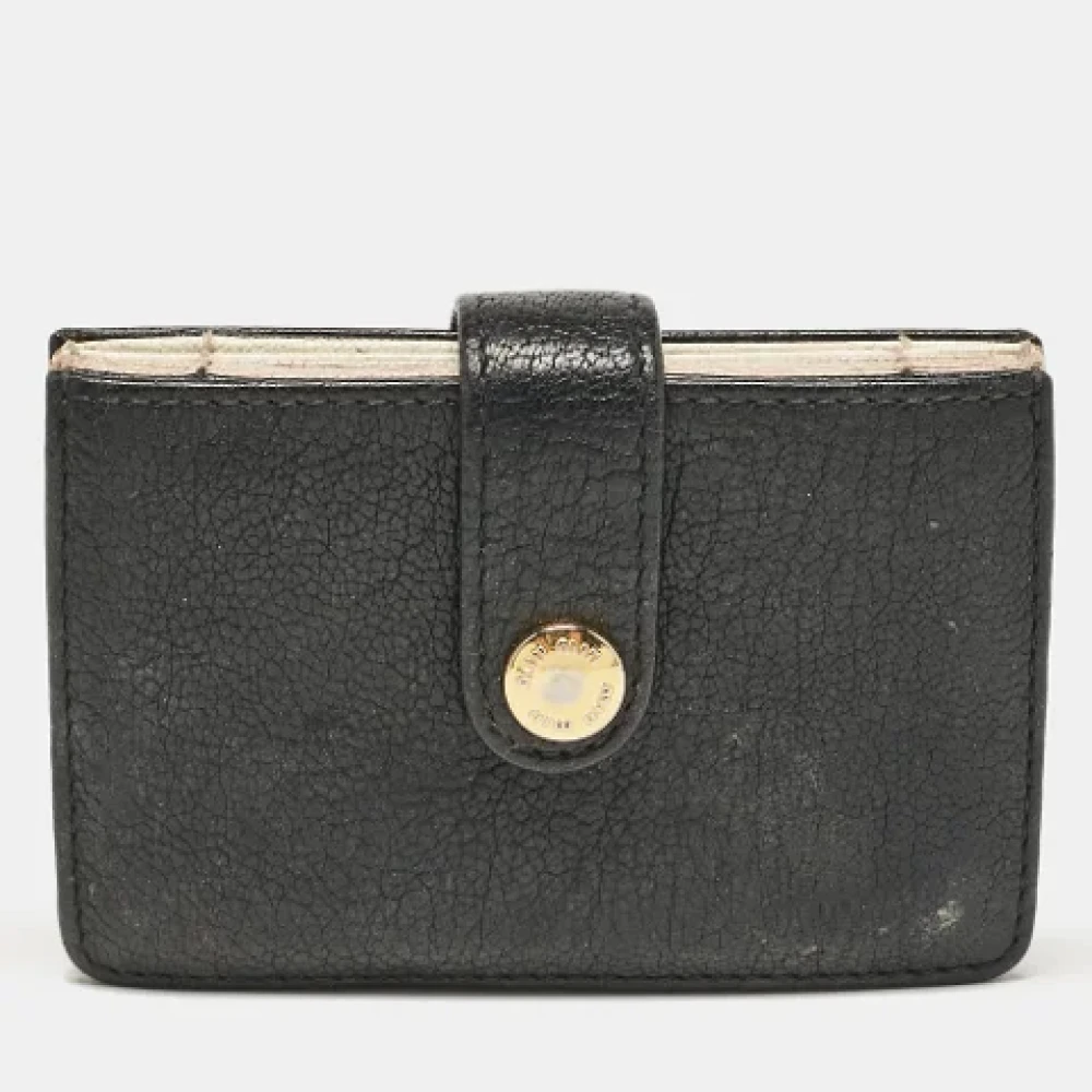 Miu Pre-owned Leather wallets Multicolor Dames