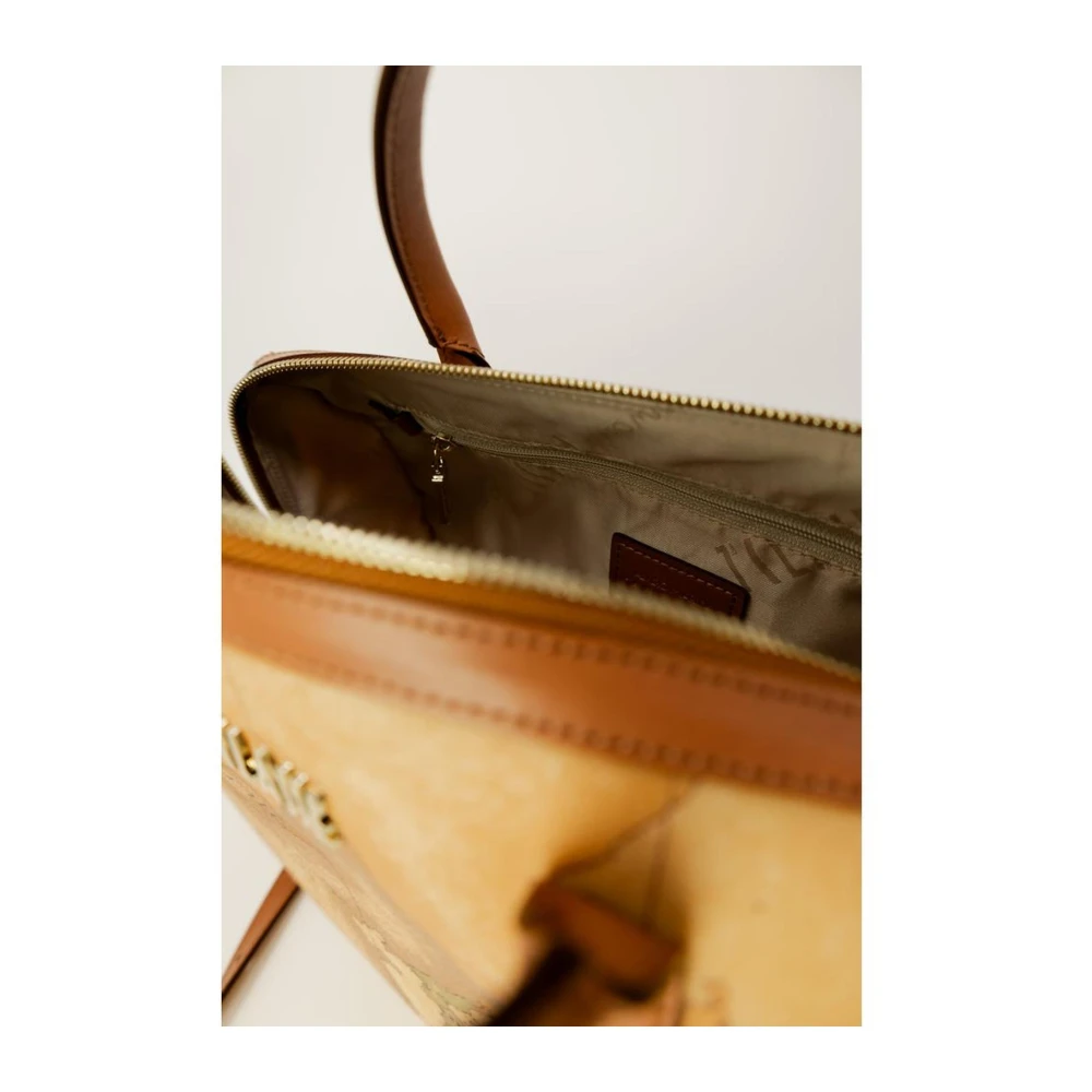 Alviero Martini 1a Classe Stijlvolle Leren Handtas Collectie Beige Dames