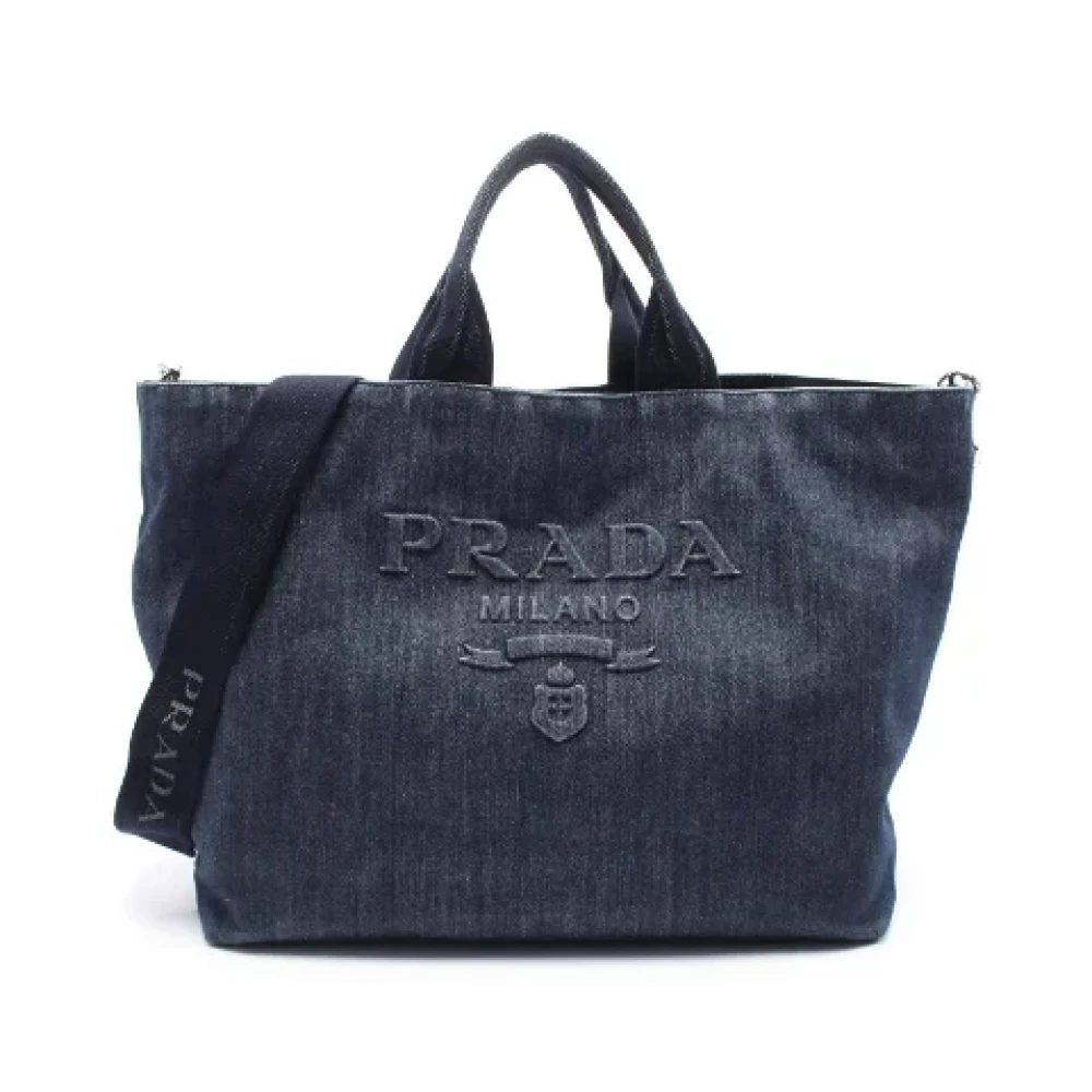 Pre-owned > Pre-owned Bags > Pre-owned Tote Bags - - Prada Vintage - Modalova