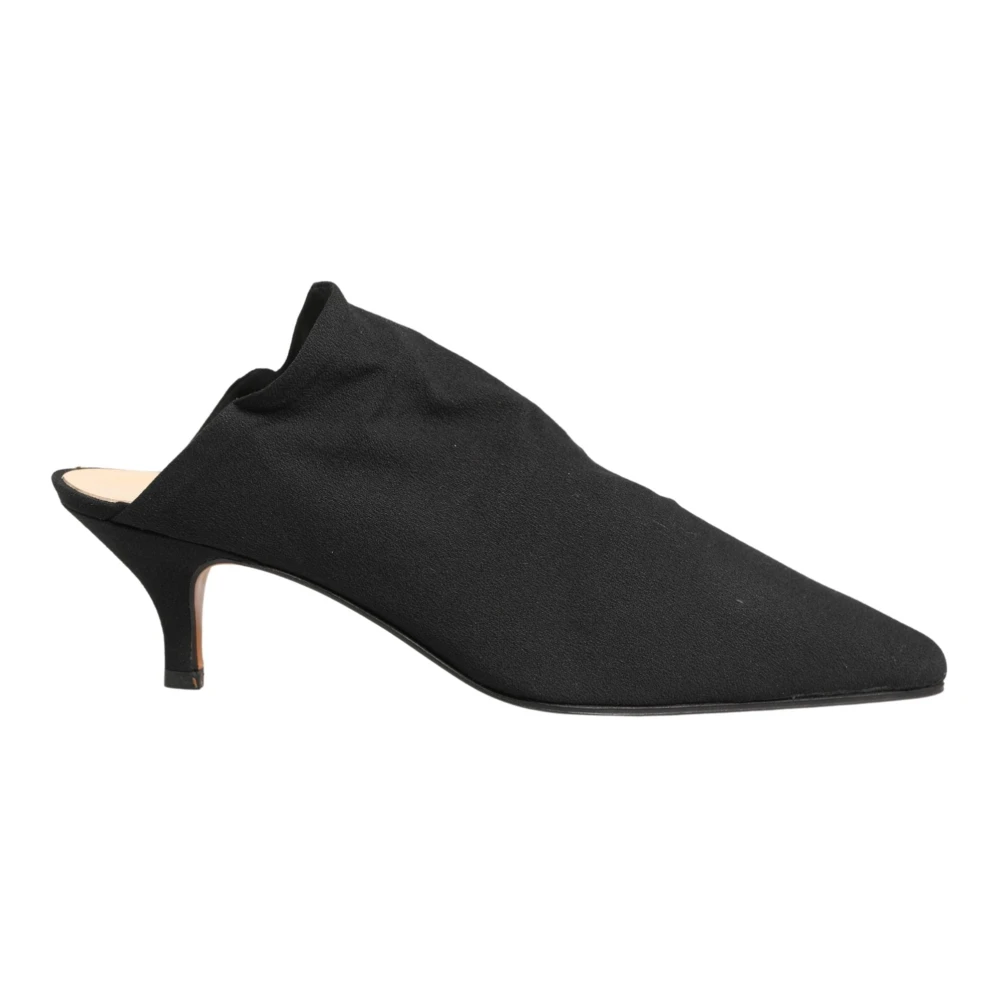 Dolce & Gabbana Women's Black Heeled Mules, 5 Uk, Heeled Mules