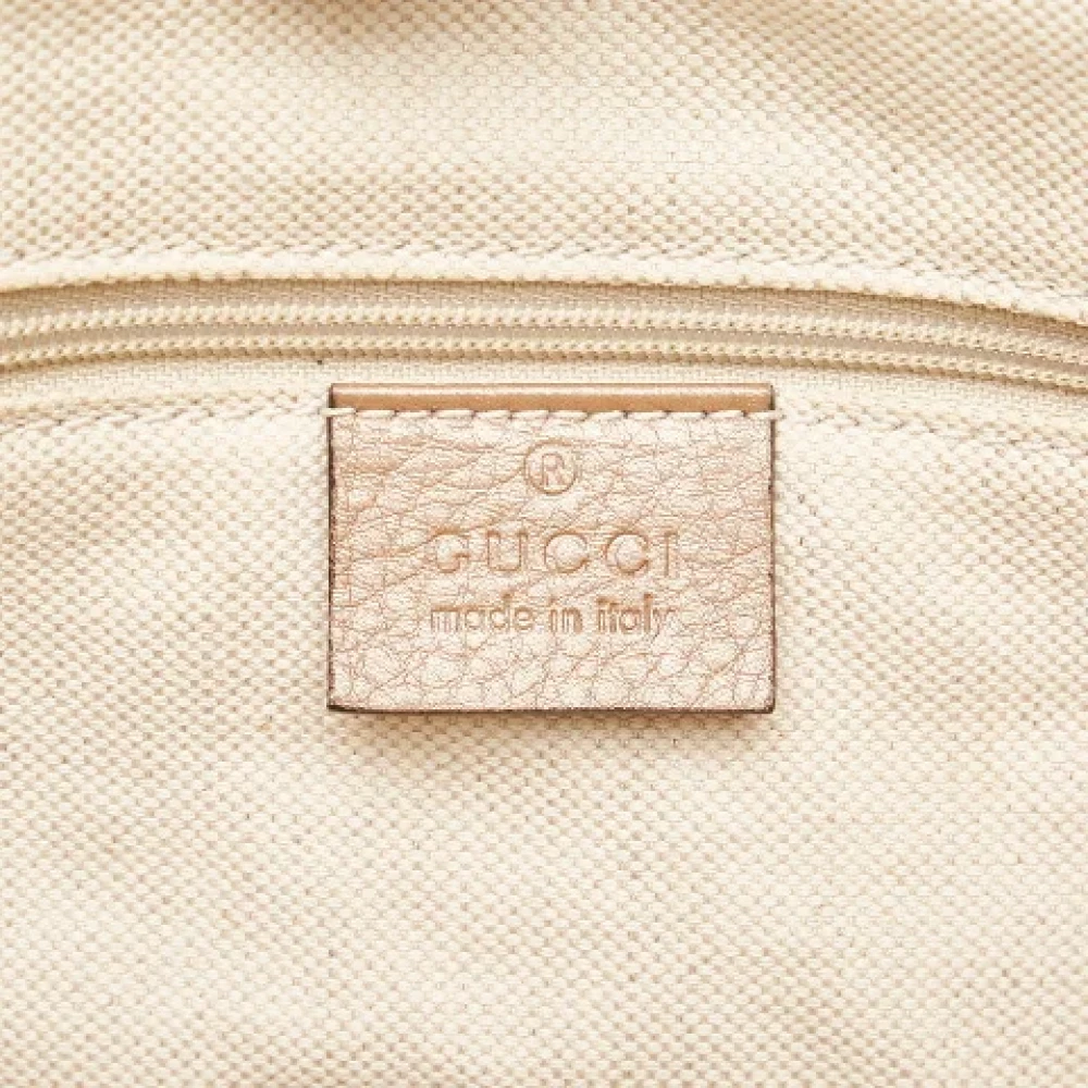 Gucci Vintage Pre-owned Leather handbags Pink Dames