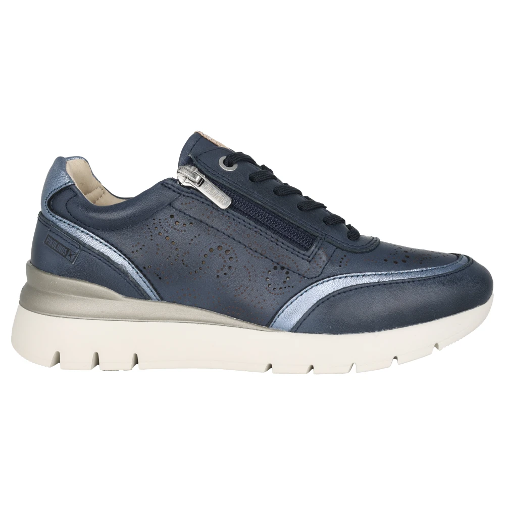 Pikolinos Blauwe Cantabria Damessneaker Dames Schoenen