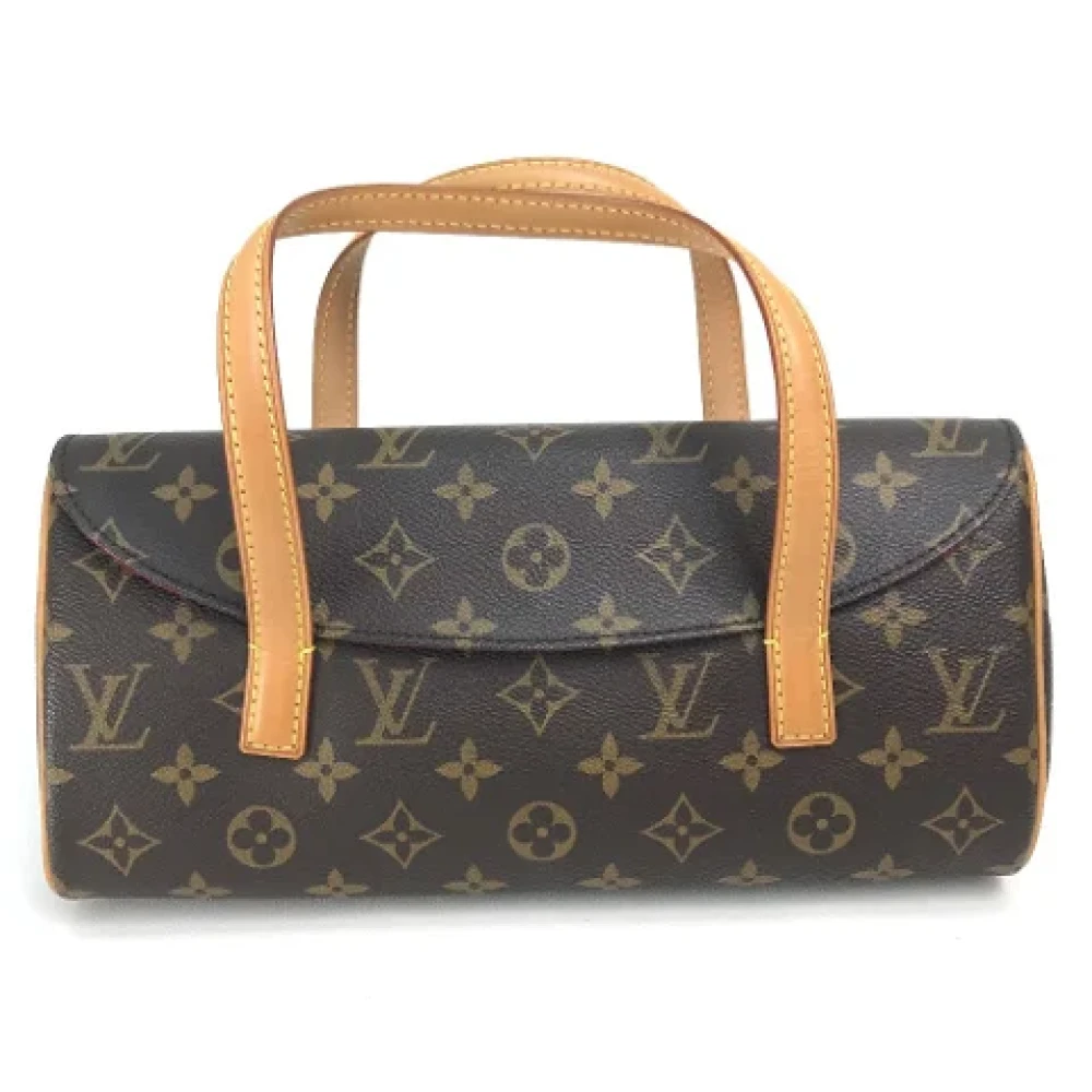 Louis Vuitton Vintage Pre-owned Cotton louis-vuitton-bags Brown Dames