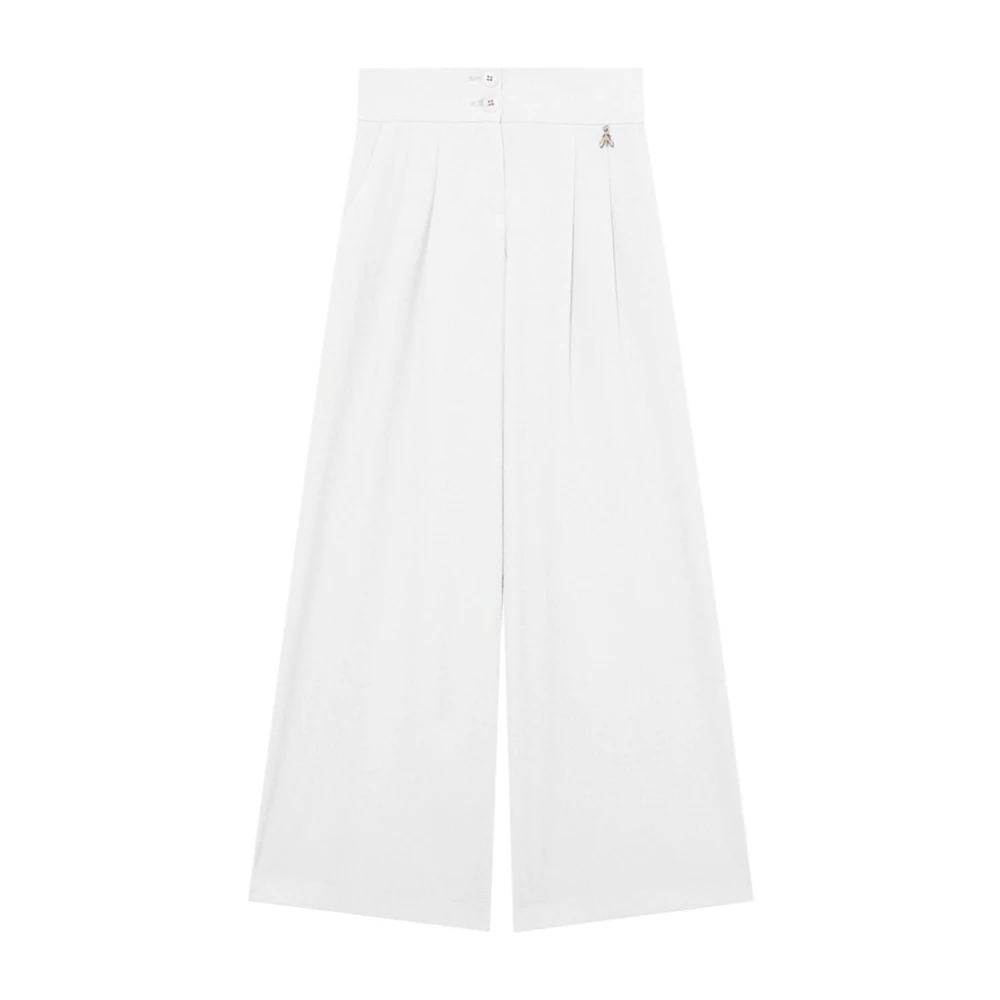 Patrizia Pepe Girls White Trousers, 16 Y, Technical Trousers