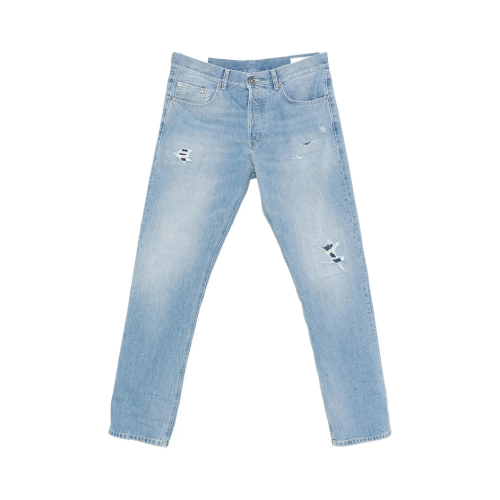 Dondup Men's Blue Bray Jeans - Straight Fit Jeans - W29 - Jeans